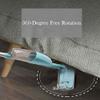 2-in-1 Spray Floor Mop with Window Cleaning Function Microfiber Rag 360 Degree Magic Lazy Mop for Floor Cleaning view 3