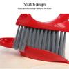 Mini Broom and Dust Ust Set Keyboard Brush Computer Cleaning Brush Small Broom Set Dust Pan Home Desktop Cabinet Cleaning Tool view 4