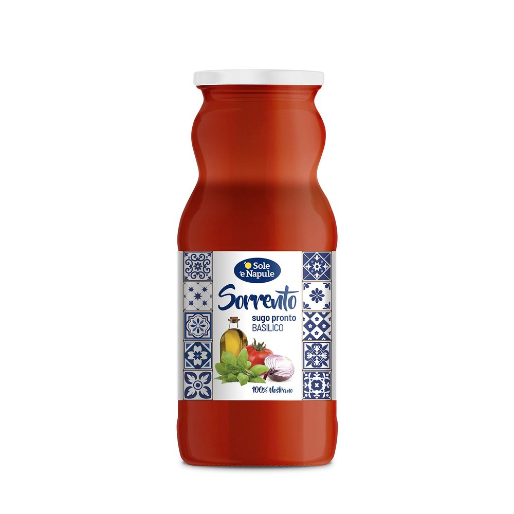 12 Pieces Ready Sauces with Basil "Sorrento"