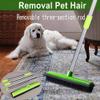 Floor Broom Dust Scraper and Pet Rubber Brush Cleaner for Household Floor Mop Sweeper Cleaning Window Cleaning Tool and Carpet Sweeper view 2