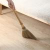 Handmade Straw Horsetail Broom Household Dust Removal Du Sub Single Handle Durable Dust Brush Floor Sweeping Cleaning Tool view 3
