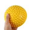 Uxsiya 5 Colors Half Round Massage Balls High Density Spiky Fitness Yoga Balls Massager for Yoga Gym Exercise(Yellow) view 4