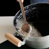 Long Handle Soft Wool Brush Pot Dish Washer Beech Wood Pot Brush Dishwashing Stovetop Sink Sink Dishwashing Cleaning Tool view 2