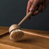 Long Handle Soft Wool Brush Pot Dish Washer Beech Wood Pot Brush Dishwashing Stovetop Sink Sink Dishwashing Cleaning Tool view 4