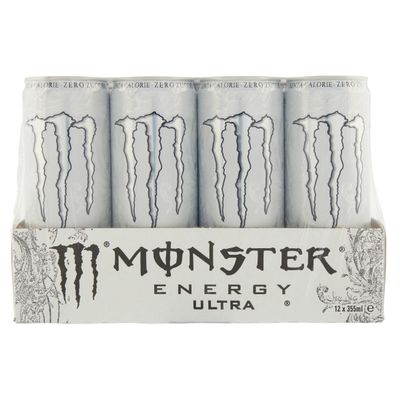 MONSTER ENERGY ZERO ULTRA SODA 12 X 355 ML