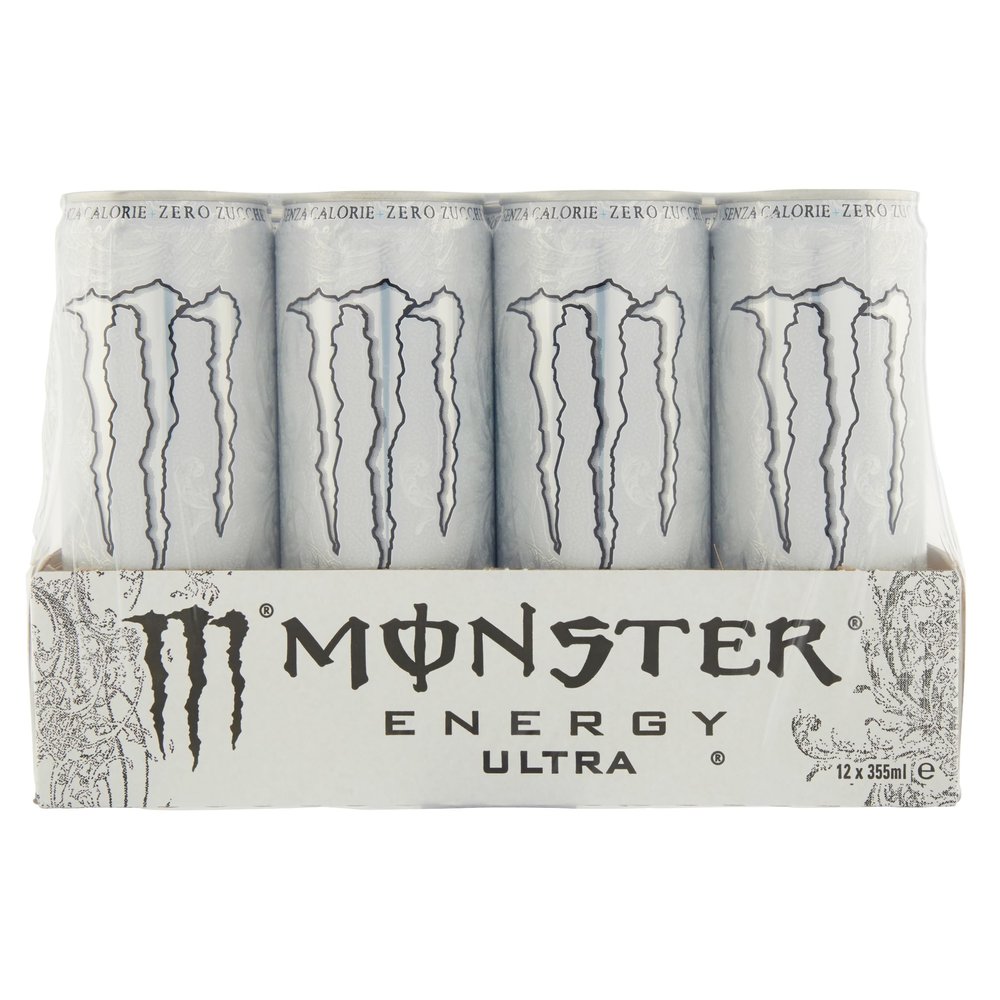 MONSTER ENERGY ZERO ULTRA SODA 12 X 355 ML