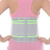 Amsahr Nylon Spandex Enforced Elastic Medical Lumbar Support Belt Waist Brace Trainer For Men and Woman - Medium view 3