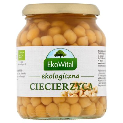 Chickpeas in brine BIO 350 g / 215 g EkoWital