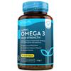 Nutravita Highest Strength Omega 3 Fish Oil 2000mg - Providing 1000mg EPA & 400mg DHA per Serving - Sustainably Sourced & Contaminant Free - Made in The UK view 1