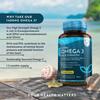 Nutravita Highest Strength Omega 3 Fish Oil 2000mg - Providing 1000mg EPA & 400mg DHA per Serving - Sustainably Sourced & Contaminant Free - Made in The UK view 2