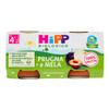 HiPP Omogeneizzato Biologico di Prugna e Mela dai 4+ MESI, 2 x 80g