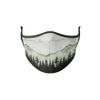 OTSO Face Mask Green Forest reusable and washable with three layers view 1