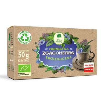 ANTI-HEARTBURN TEA BIO (25 x 2 g) - DARY NATURY