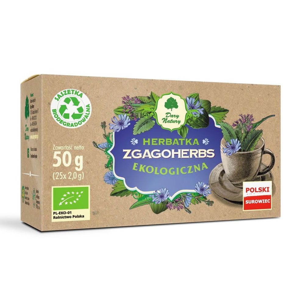 ANTI-HEARTBURN TEA BIO (25 x 2 g) - DARY NATURY