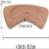 4 Pairs of High Heel Cushion Heel Shoe Handle Lining Self-Adhesive Insole Foot Care Protection Pad (Multicolor) view 2