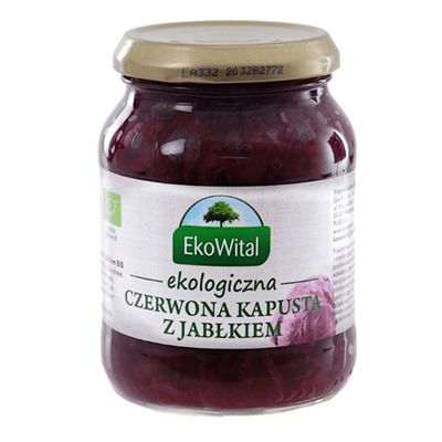 Red Cabbage with Apple BIO 340 g