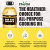 FlavOil High Oleic Sunflower Oil 5 litres - Healthy High-Performance Plant-Based Oil for Cooking, Roasting, Frying, Baking, Dressing - Omega-9 & Vitamins - Sustainable High Oleic Sunflower Seeds view 3