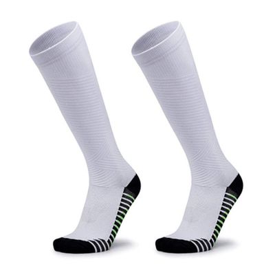 ZLYJ 2 Pairs Sports Compression Socks for Men Women (20-30mmHg) Knee High Grade Stockings fit Runing,Jogging