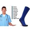 ZLYJ 2 Pairs Sports Compression Socks for Men Women (20-30mmHg) Knee High Grade Stockings fit Runing,Jogging view 3