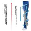 ZLYJ 2 Pairs Sport Compression Socks for Men Women (20-30 mmHg) fit Running Cycling Mountaineering - Athletic Fit view 4