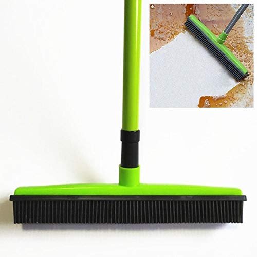 Household Articles kitchen tools Lcc 2 PCS Pet Carpet Hair Removal Broom Scraping Dust-free Hand-washing Mop Rubber Floor Brush