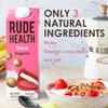 Rude Health 6 x 1 Litre Organic Soya Dairy-Alt Milk, 100% Natural Organic Drink, Lactose Free, Dairy Free & Gluten-Free, Unsweetened, Award-Winning, Healthy & Vegan, 100% Recyclable Pack view 3