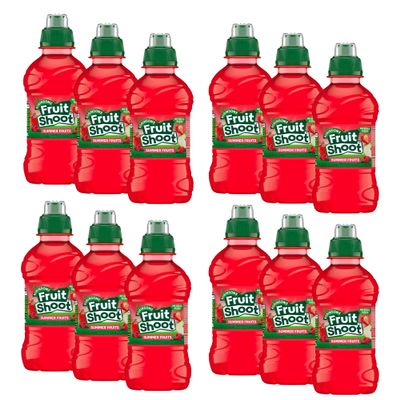 12 x 275ml Summer Fruit Shoot Juice Soft Drink Refresing