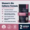 Probiotics for Women Capsules 20 Billion CFU Premium Bio Cultures | Vegan with Cranberry, D-Mannose, Fenugreek & Zinc for Gut, Immunity & Feminine Health | 60 Capsules, 30 Days | STERLING NUTRITION view 3