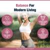 Probiotics for Women Capsules 20 Billion CFU Premium Bio Cultures | Vegan with Cranberry, D-Mannose, Fenugreek & Zinc for Gut, Immunity & Feminine Health | 60 Capsules, 30 Days | STERLING NUTRITION view 4