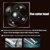 5 Head Shaver Heads, BladeHeads Shaver Replacement for Electric Razor Shaving Bald Tool | Easy Install Head and Face Electric Razor Shaver Head view 2