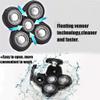5 Head Shaver Heads, BladeHeads Shaver Replacement for Electric Razor Shaving Bald Tool | Easy Install Head and Face Electric Razor Shaver Head view 3