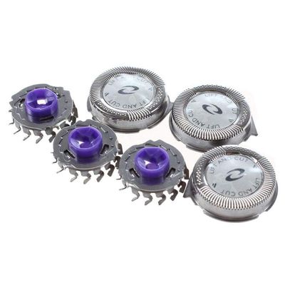 Zonfer 3pcs Shaver Head Replacement Shaver Razor Blades Cut Cutters Replacement for Hq8