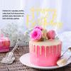 10-Pack Gold Birthday Cake Topper Set, Acrylic Happy Birthday Cake Toppers Cupcake Toppers for Birthday Decorations view 4