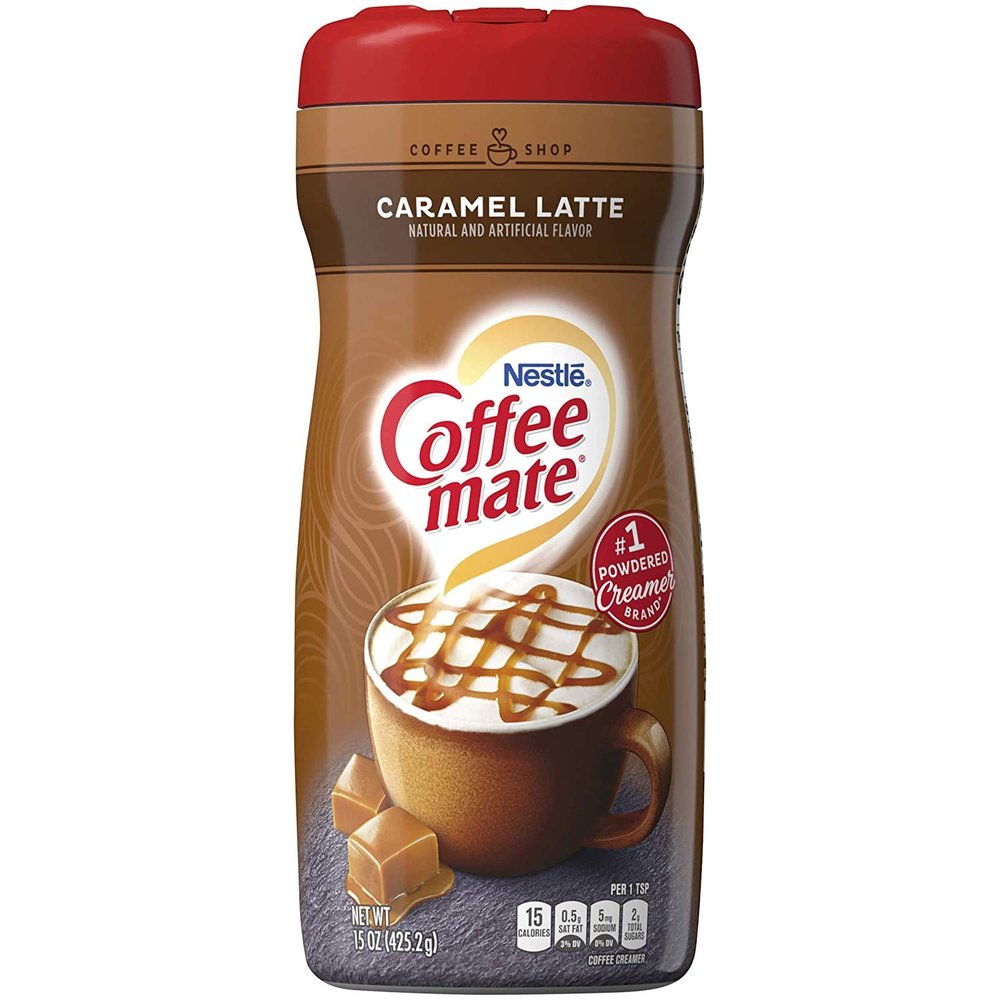 Nestle Coffee-Mate Coffee Creamer Caramel Latte 425.2g (Pack of 2)