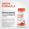 Kids Probiotics Gummies - 5B CFU Bacillus Coagulans Live Bacterial Cultures  60 Vegan Gummies - Age 4+, Strawberry Flavour by Jolly Jelly view 2