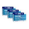 Prolife Enzymes, Probiotic Supplement 3 Packs of 30 Capsules with 16 Digestive Enzymes, Prebiotics and Probiotics, Support for Digestion and Intestinal Flora view 1
