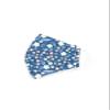 OgLuxe Womens 100% Cotton Washable Outdoor Face Protector Two Layers Mouth Cover Floral with Ear Loops (TwoLayer Navy Floral New) view 3