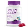 Biotin Gummies 10,000mcg - Potent Formula for Hair Skin and Nails, Tapioca Base, Grape Flavour - Halal, Non GMO - 60 Vegan Gummies. view 1