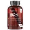 Iron Supplements for Women & Men - 28mg - 400 Tablets (6+ Months Supply) - Highly Bioavailable Ferrous Bisglycinate Form - Non-GMO & Vegan Iron Tablets High Strength - Gentle Formulation view 1