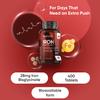 Iron Supplements for Women & Men - 28mg - 400 Tablets (6+ Months Supply) - Highly Bioavailable Ferrous Bisglycinate Form - Non-GMO & Vegan Iron Tablets High Strength - Gentle Formulation view 2