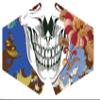 Ancient Wisdom Reusable Fashion Face Mask - Colourful Skull (Children) view 1