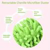 T&F Telescopic duster, duster, extendable telescopic handle, microfibre duster, scratch-free dust wiper. view 3