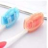 5pcs Portable Travel Toothbrush Head Protective Cover Toothbrush Case Protective Caps Health Protector view 2