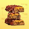 Misfits Vegan Protein Bar, Peanut Butter Fudge, Plant Based Low Sugar, High Protein Snacks with 15g Protein Per Bar, Low Carb, 1g Sugar, High Fibre, Healthy Snack, 15 x 50g bars (vegan) view 4