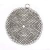 316 Premium Stainless Steel Cast Iron Cleaner, Chainmail Scrubber for Cast Iron Pan Pre-Seasoned Pan Dutch Ovens Waffle Iron Pans Scraper Cast Iron Grill Scraper Skillet Scraper HOVhomeDEVP (8 Inch) view 1