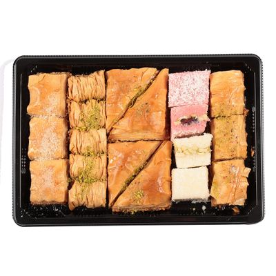 Dorri - Baklava Premium Assorted 500g | Luxurious Handmade Baklava with Premium Nuts, Including Coconut Pistachio & Coconut Cranberry (Available from 250g to 1kg)