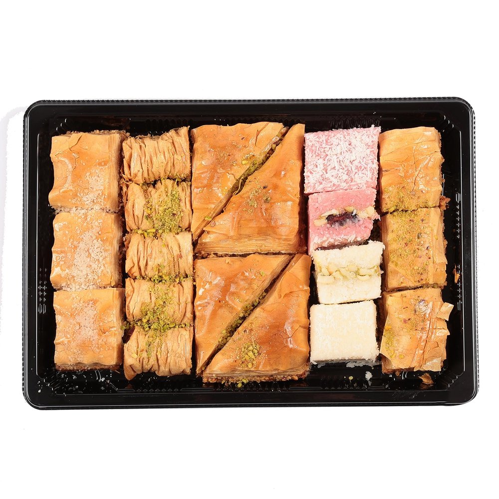 Dorri - Baklava Premium Assorted 500g | Luxurious Handmade Baklava with Premium Nuts, Including Coconut Pistachio & Coconut Cranberry (Available from 250g to 1kg)