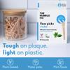 The Humble Co. Floss Picks (200 Count) - Plant Based Dental Floss Picks with Grip Handle for Superior Oral Care, Mint view 2