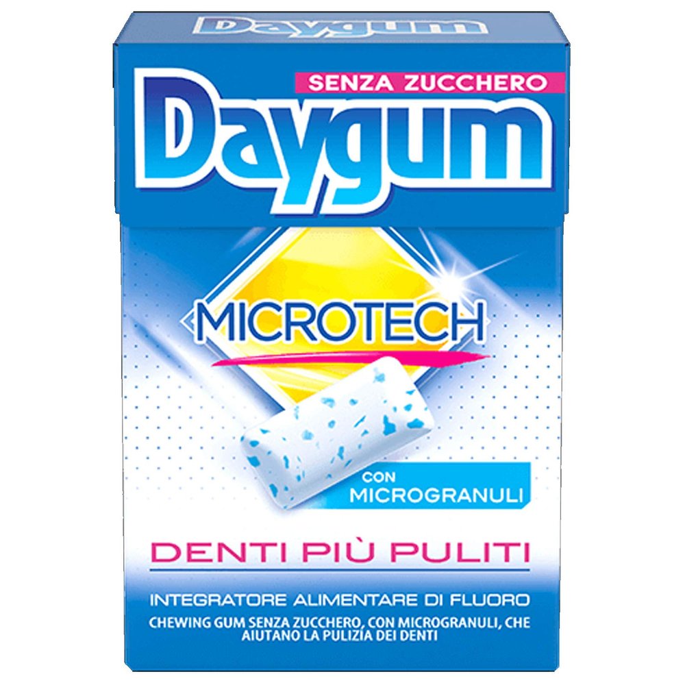 20 PACKS DAYGUM MICROTECH CHEWING GUM SUGAR FREE