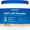 Organic MCT Oil Powder, Unflavored, 16.2 oz (454 g), Nutricost view 1